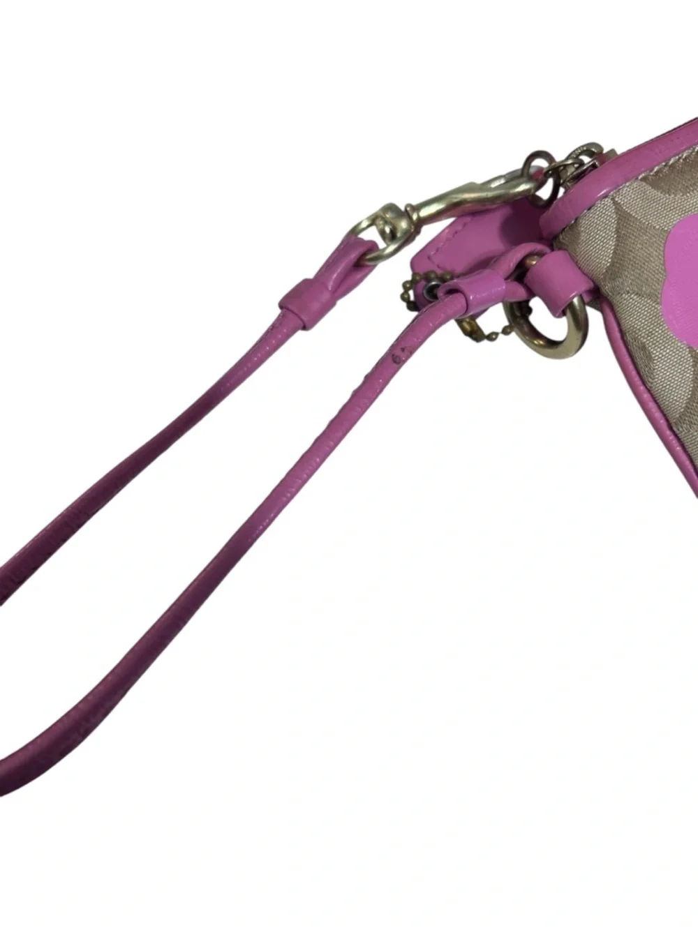 Coach Poppy Chan "Pinky" Wristlet Rare Limited Edition - Picture 10 of 11